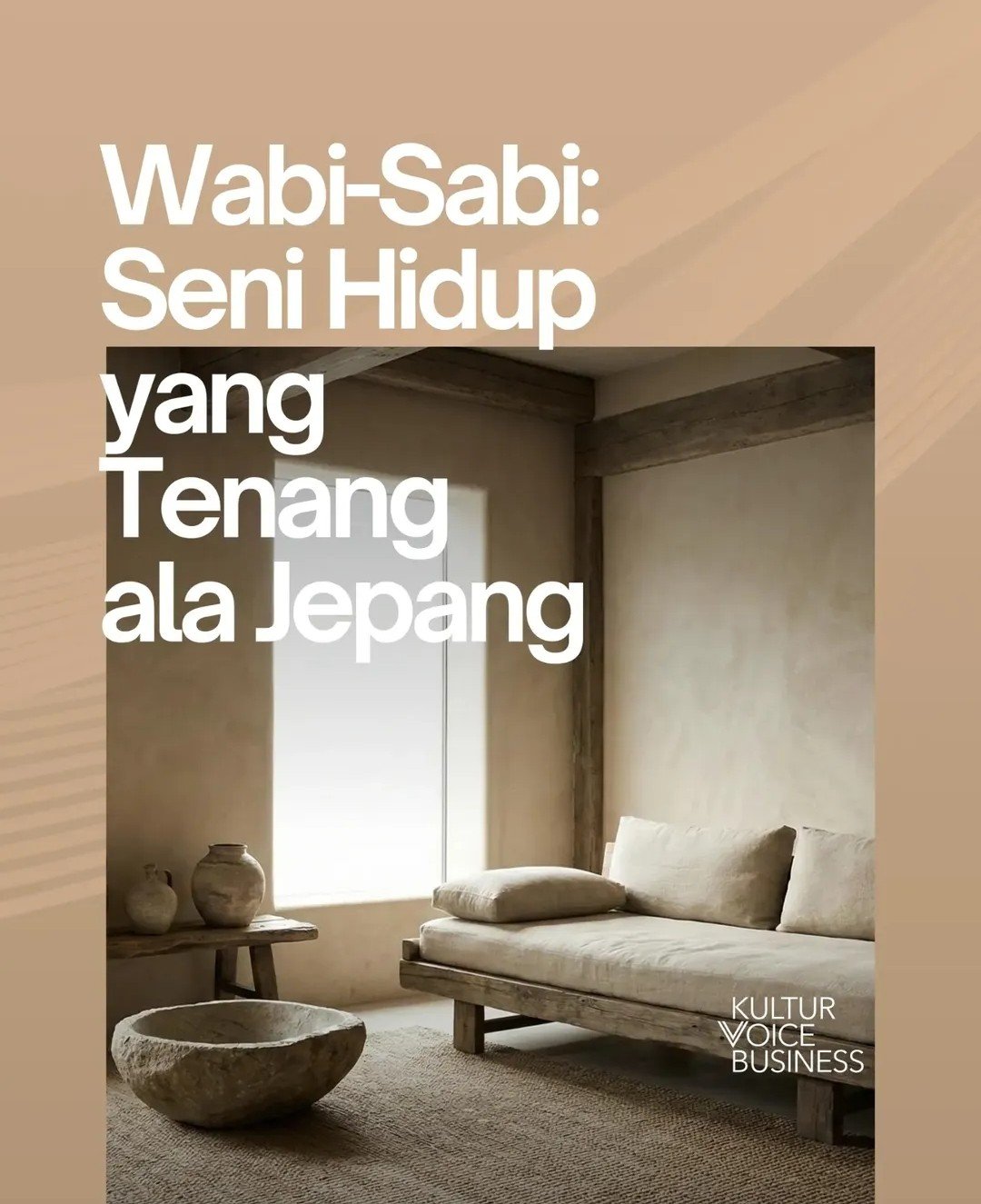 Slow Living with Japanese’ Wabi Sabi Philosophy