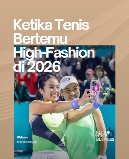 Tennis Court Now Functions as Fashion Runway