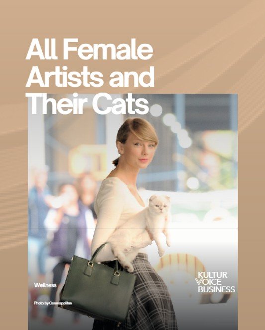 Love, Female Artists and Their Cats