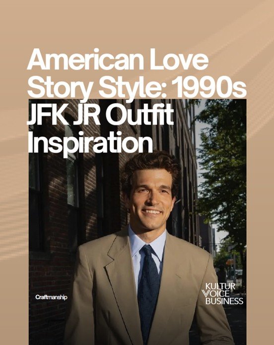 John F. Kennedy Jr style is still a strong inspiration