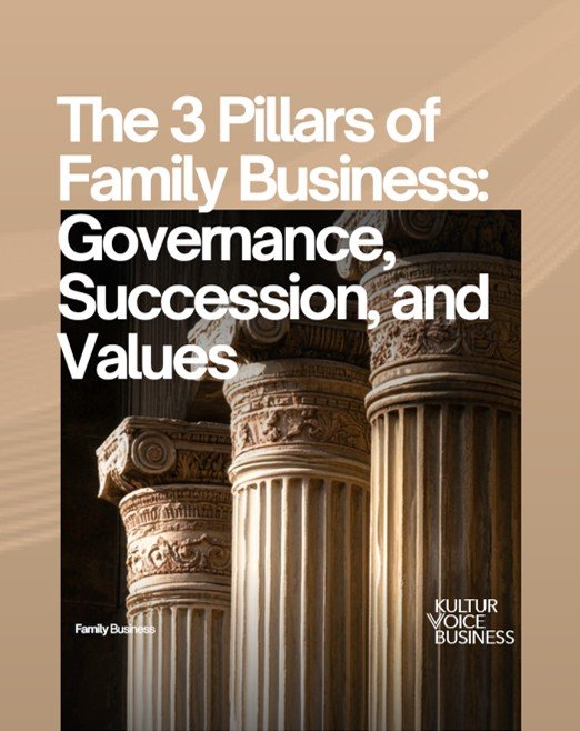 How to Build the 3 Pillars of Family Business