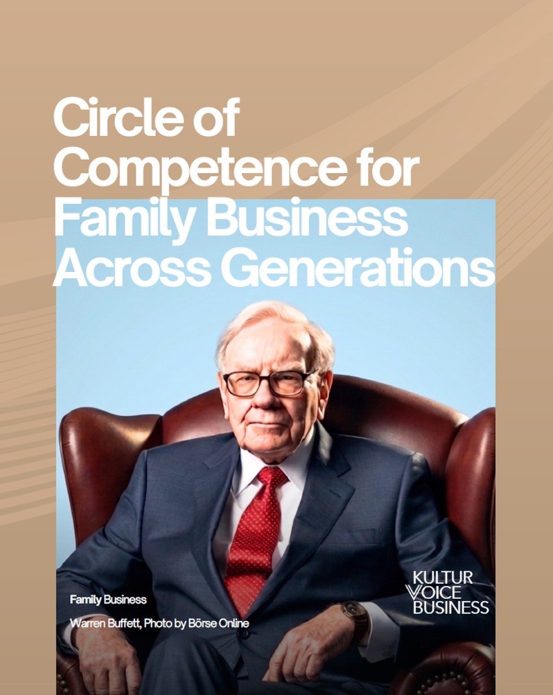 Warren Buffet on The Circle of Competence