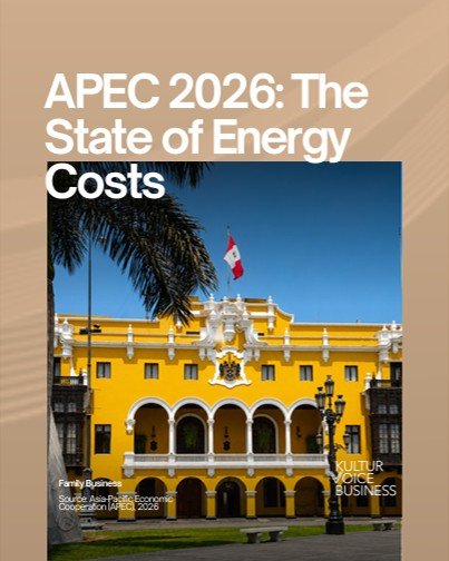 Energy Cost Ahead in APEC