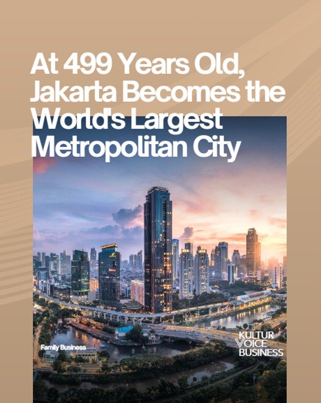 Jakarta World Largest Capital City is 499 Years Old Today