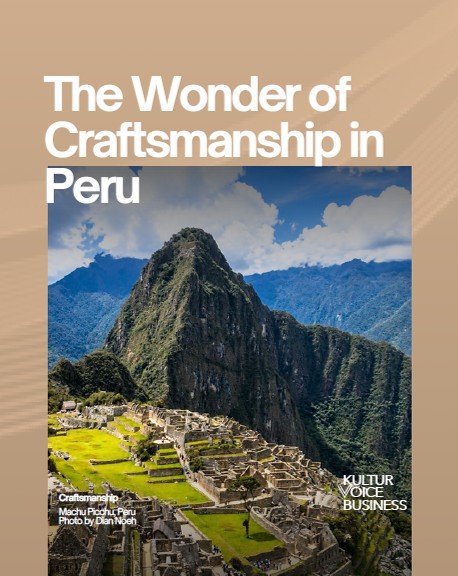 Admiring Craftsmanship of Peru