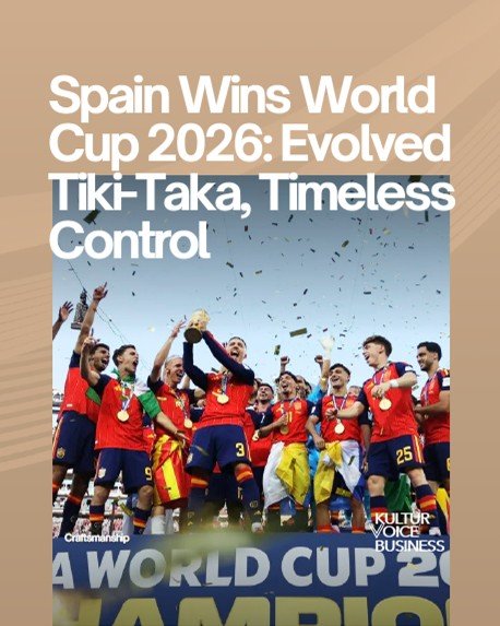 TikiTaka Strategy Resulted Spain Winning FIFA World Cup 2026