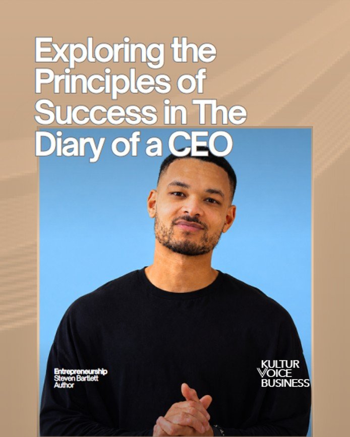 Defining Success Through Steven Bartlett’s The Diary of CEO