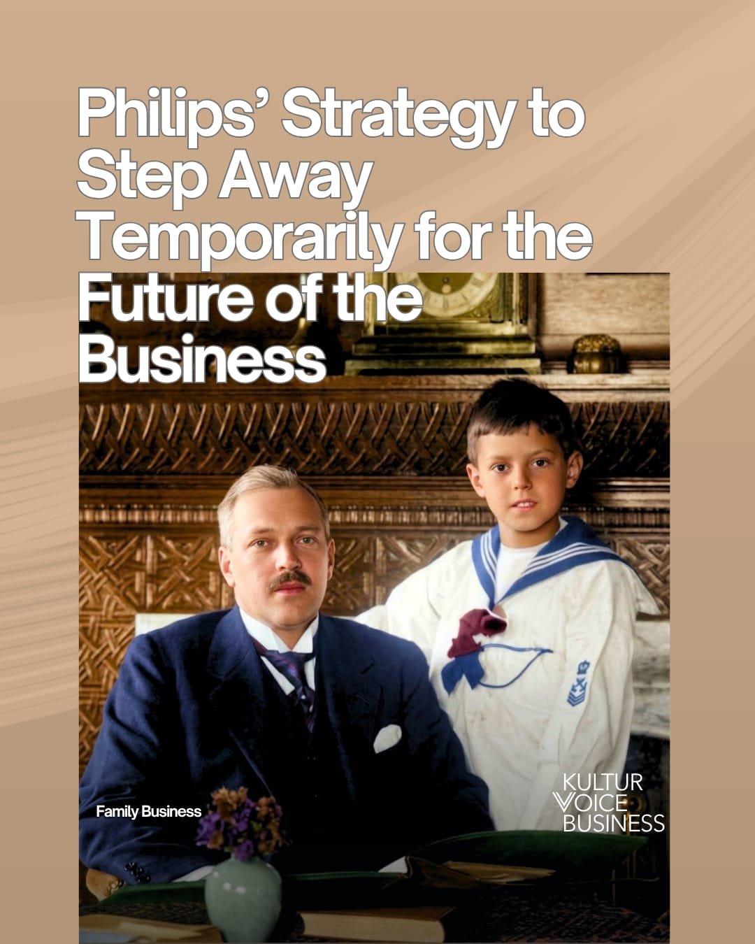 Step Away as the Strategy for Future Business – A Philip Story