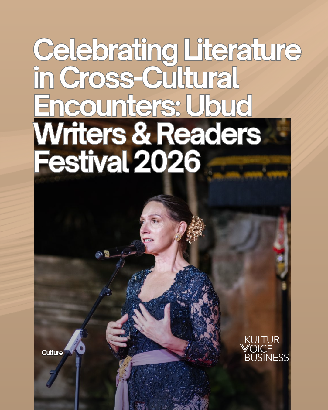 Celebrating Literature in Cross-Cultural Encounters: Ubud Writers & Readers Festival 2026
